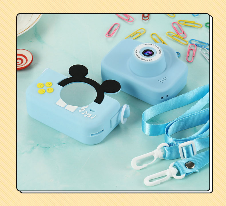 Playing Camera for Age 3-12 32GB SD Card 1080P Video Recorder 2 Inch IPS Screen