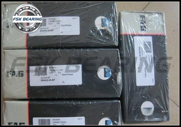 Double Direction 234420-M-SP Precision Axial Angular Contact Ball Bearing 2344 Separable