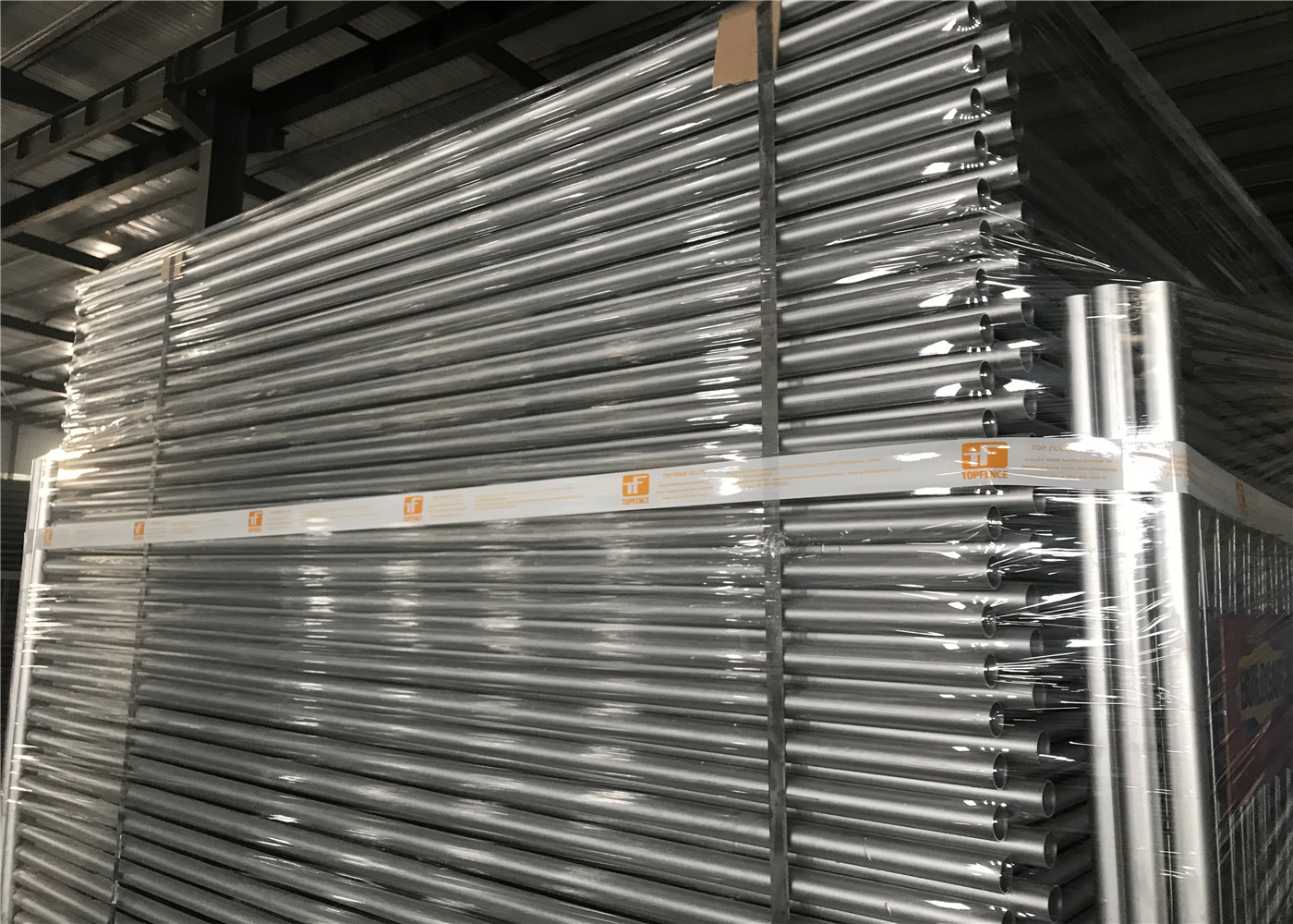 Standard AS/NZS temporary Fencing Panels OD 32mm outer tube wall thick 2.00mm Easy Fencing 42 microns