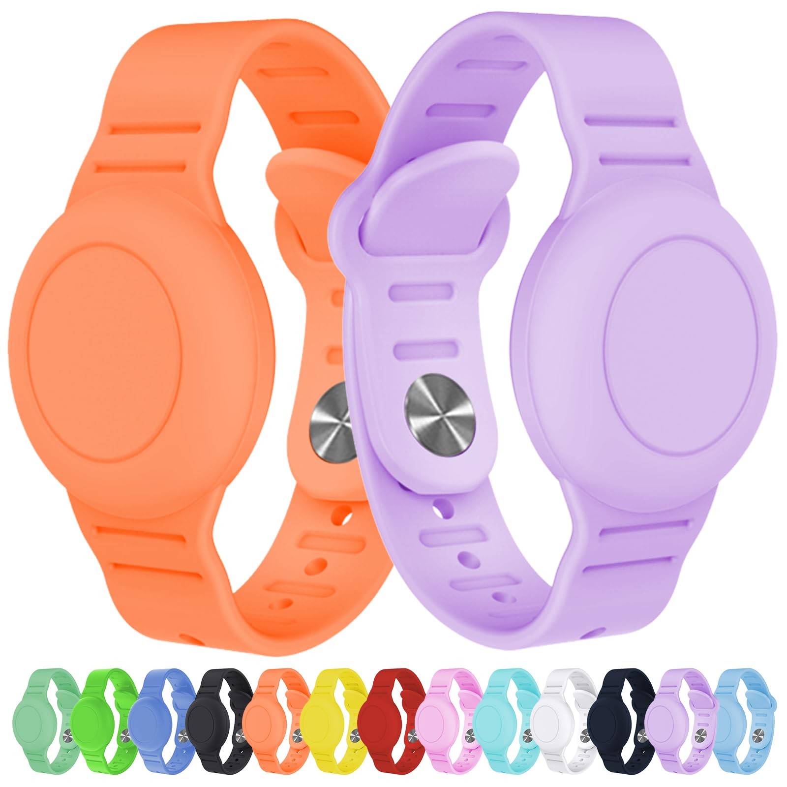 Waterproof Kids Silicone Airtag Bracelet For Wristband Of AirTag GPS Tracker Case For Air Tag Holder Strap Band