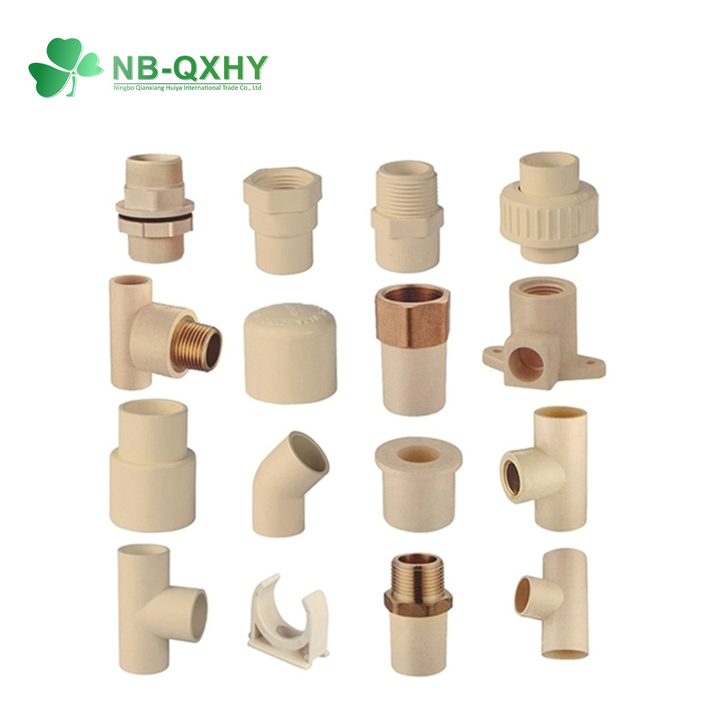 Water Supply Schedule40 ASTM D2846 CPVC Pipe Fitting Equal Tee
