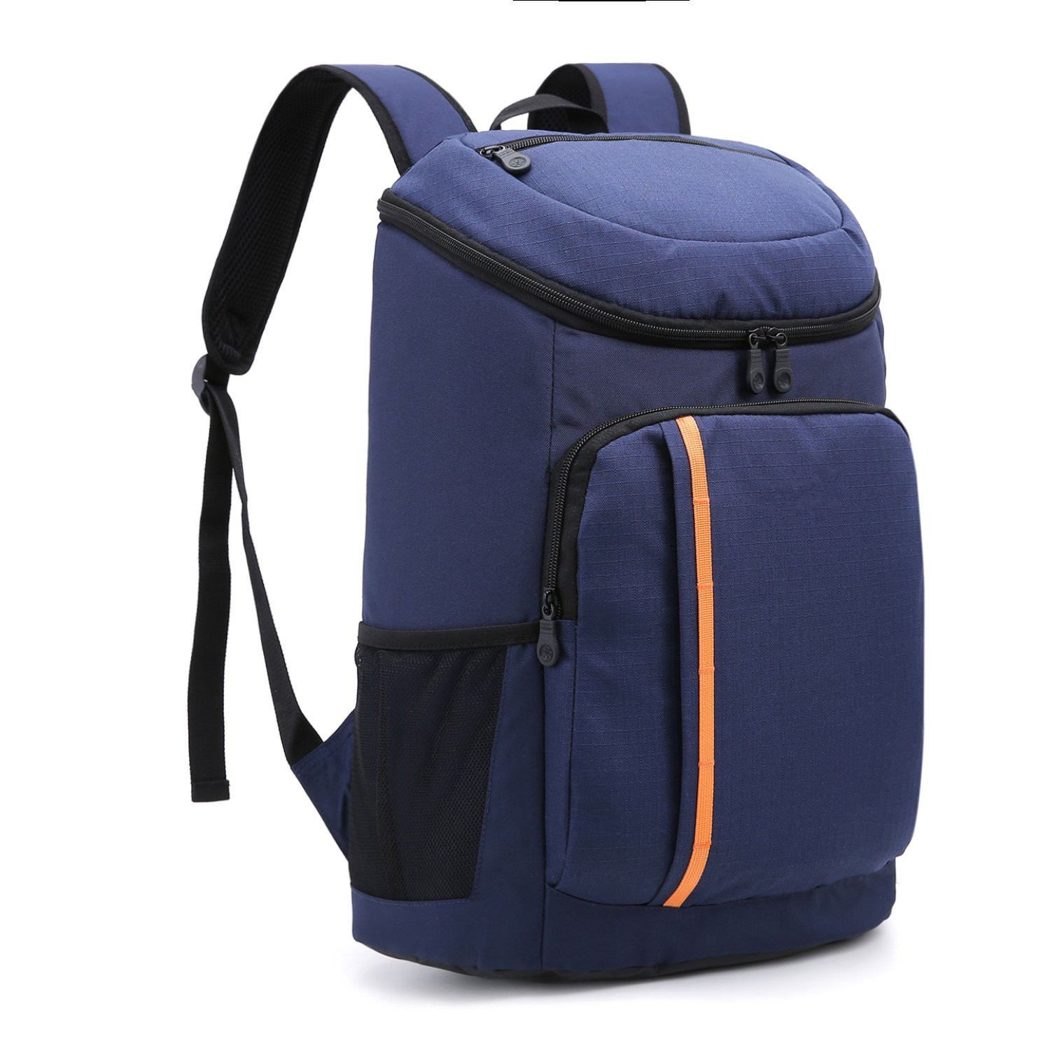 Portable 30 Cans Insulated Backpack Cooler Bag For Food Transport Large Capacity