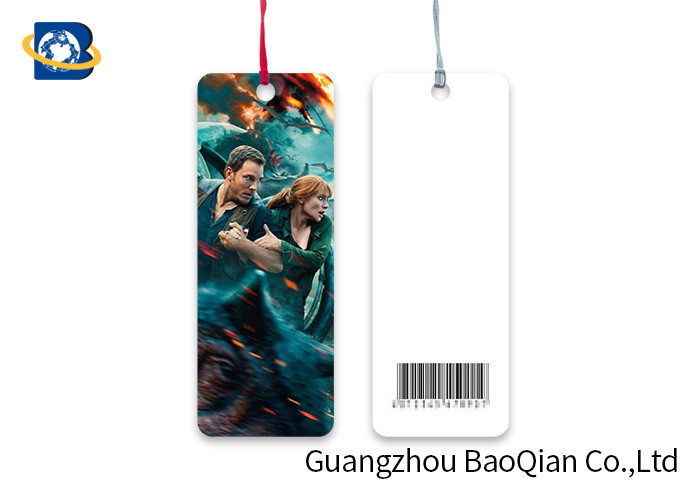 Gift Printing 3D Lenticular Bookmark PET Eco - Friendly Material All Style