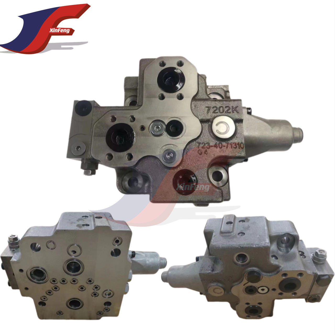 Excavator Parts PC350-7 Excavator Main Valve 723-40-71200 723-40-71201 Valve Assy