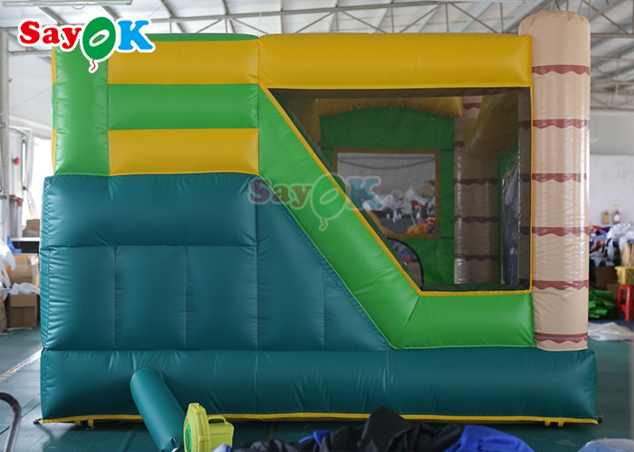 Commercial Bouncy House Inflable Jumping Castle Slide Combo 4x3.5x3.5mH