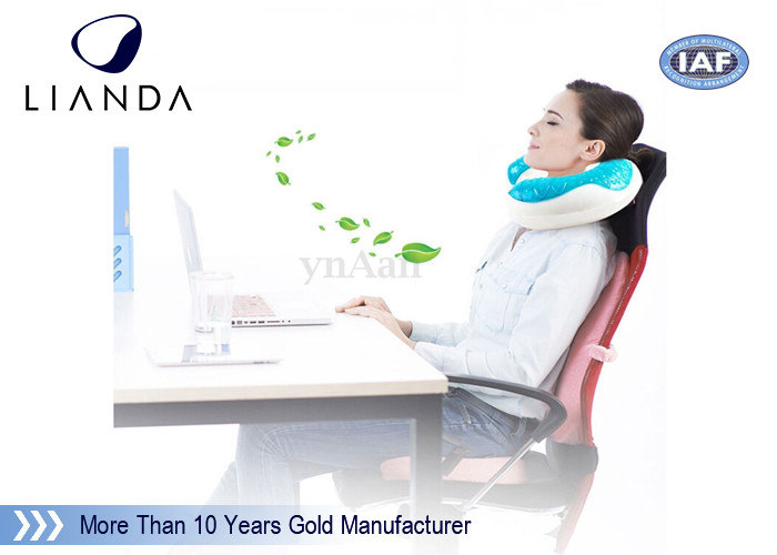 Sleep Cooling Gel Pillow contour memory foam FOR neck / car / travel