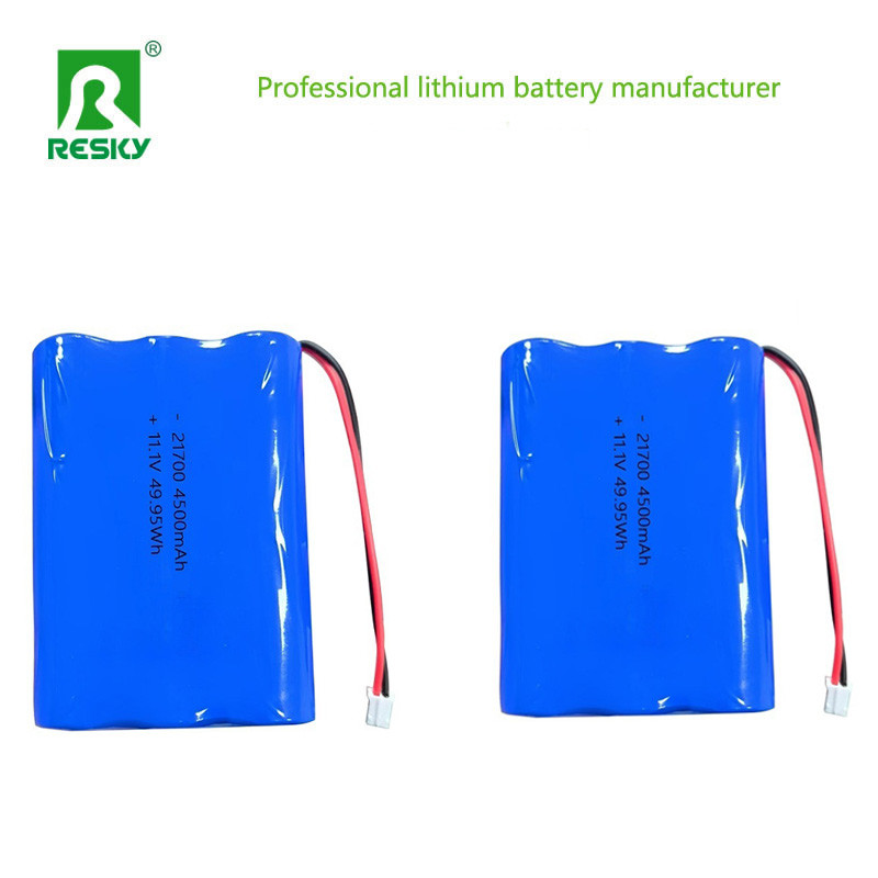 Lithium Cell 21700 7.4v 5000mAh 18.5wh Rechargeable Lithim Ion Battery Pack For Solar Light