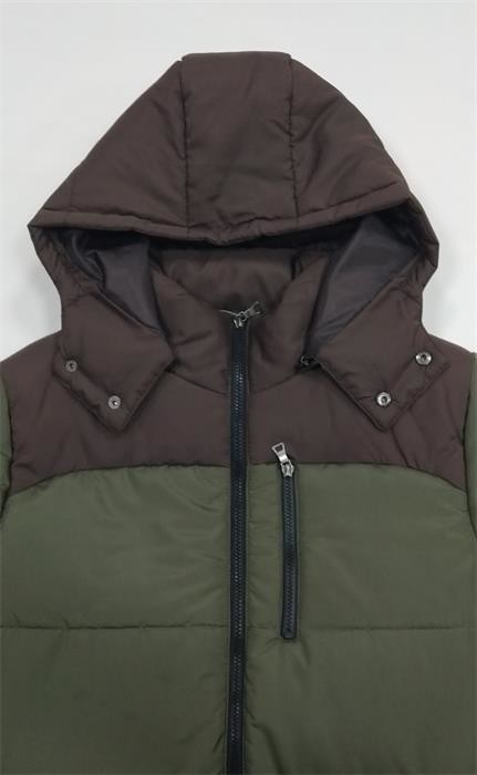 Long Mens Padded Parka Coat