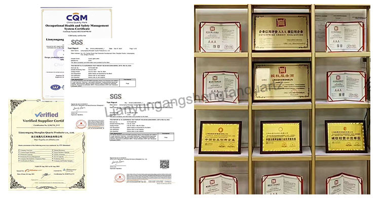 Wholesale Customized Optical Quartz Window Fused Silica Quartz Plate
