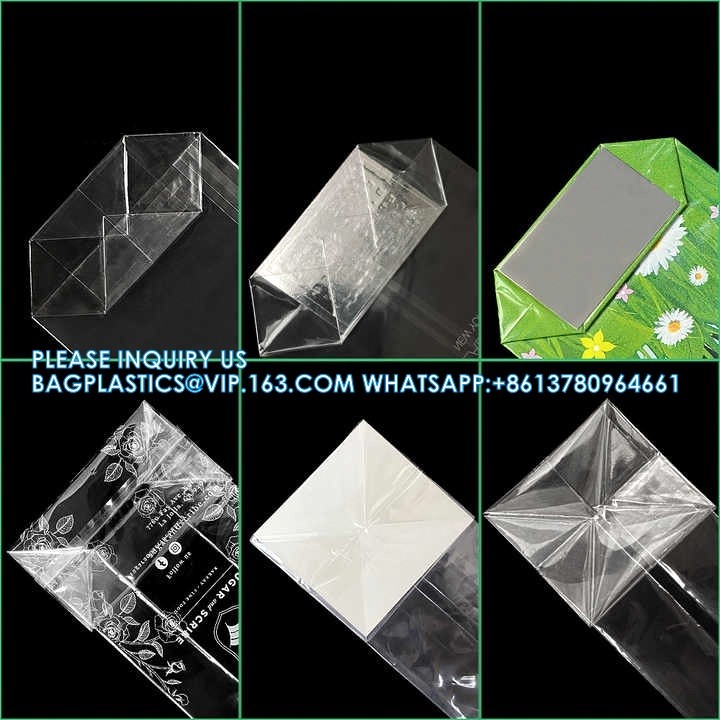 Opp Pla Packaging Bag Candy Bopp Clear Block Bottom Pouch Opp Square Bottom Bag Opp Cello Gusset Square Bottom Bag