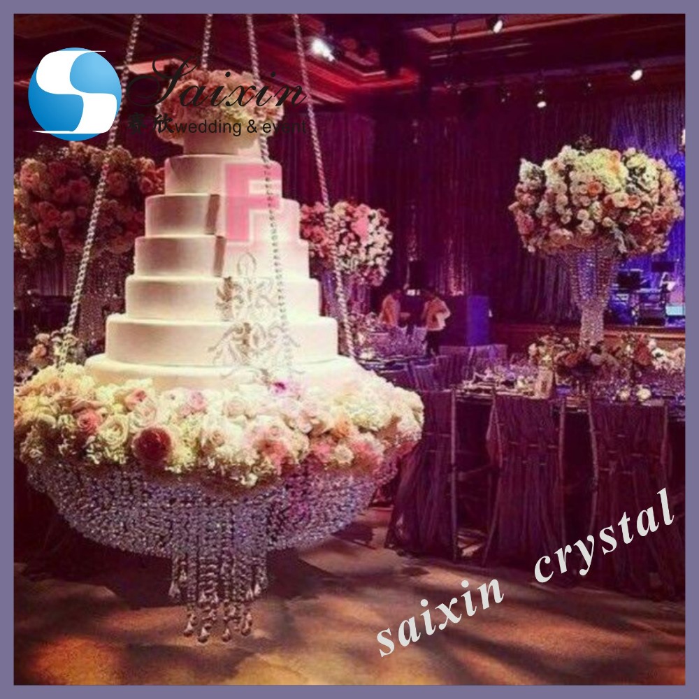 Event Decoration Crystal Cake Table Beautiful Wedding Cake Table Decor