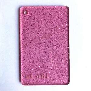 China Pink Transparent Glitter Laser Cutting Plexiglass PMMA 1 8 Inch Acrylic Sheet on sale