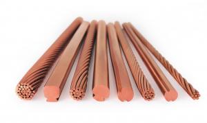 China Copper Contact Wire Custom Diameter Conductor Material Bare Copper on sale