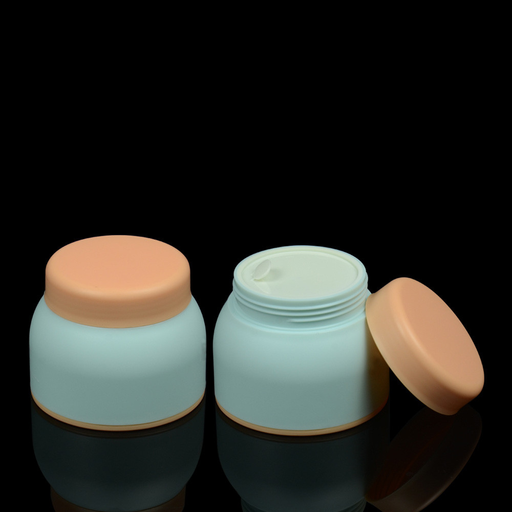 30ml 50ml 100ml Empty PP Cream Jar Bowl Shaped BPA Free Clear Plastic Jars With Lids