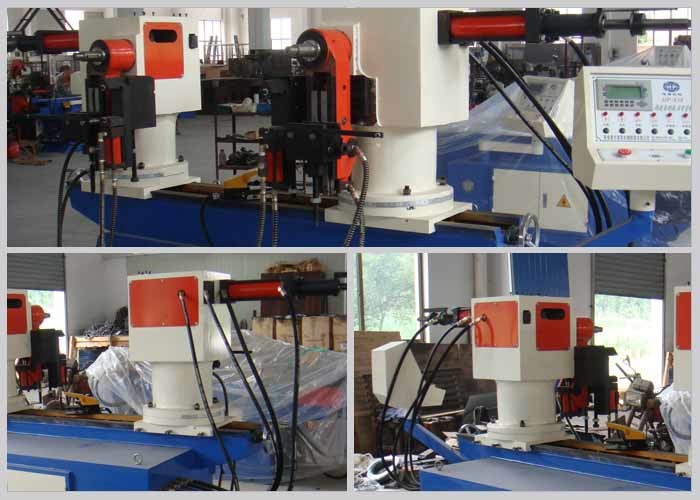 Double Head Cnc Tube Bender 5.5kw , Tube Bending Machine Stable Performance