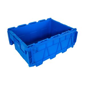 Buy cheap Solid Box Nested Plastic Container with Attached Lid Sturdy Food Grade Storage Solution product
