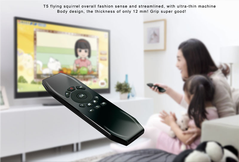 Plug And Play Fly Mouse Keyboard High Stability Voice Remote Control For TV Box