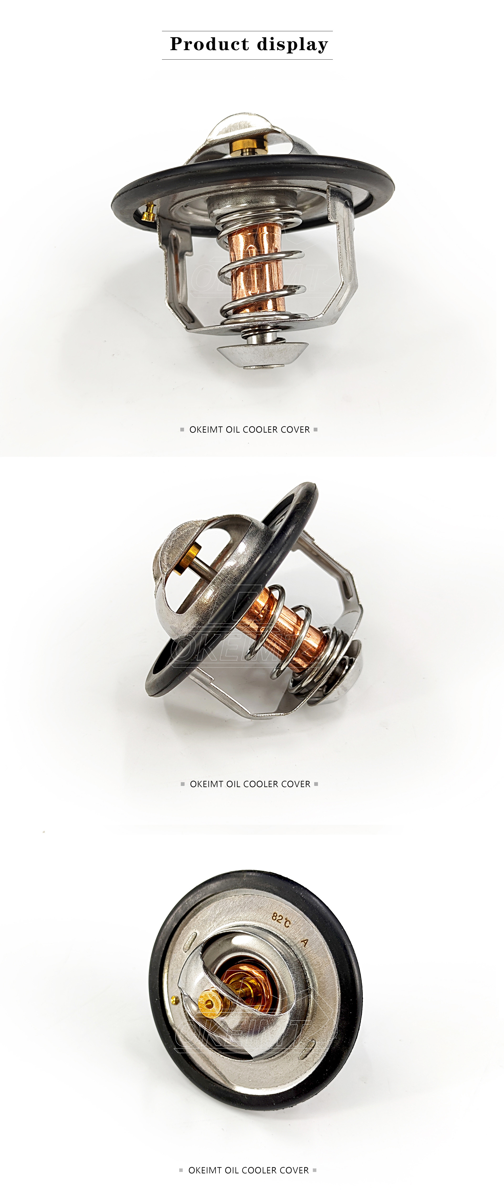 High Quality 1-1370-070-0 Engine Thermostat For Isuzu 6BD1-6BG1-82° Engine Repair Parts