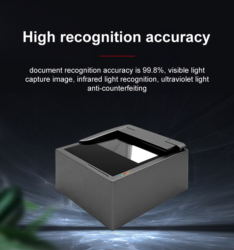 Sinosecu Smart Card Reader Passport Scanner Support for ISO/IEC 7816 Compliant Cards