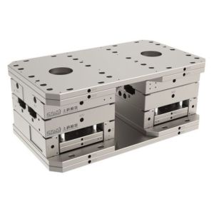 2 Shots Injection Plastic Mold Base Precision Dimension Rotable