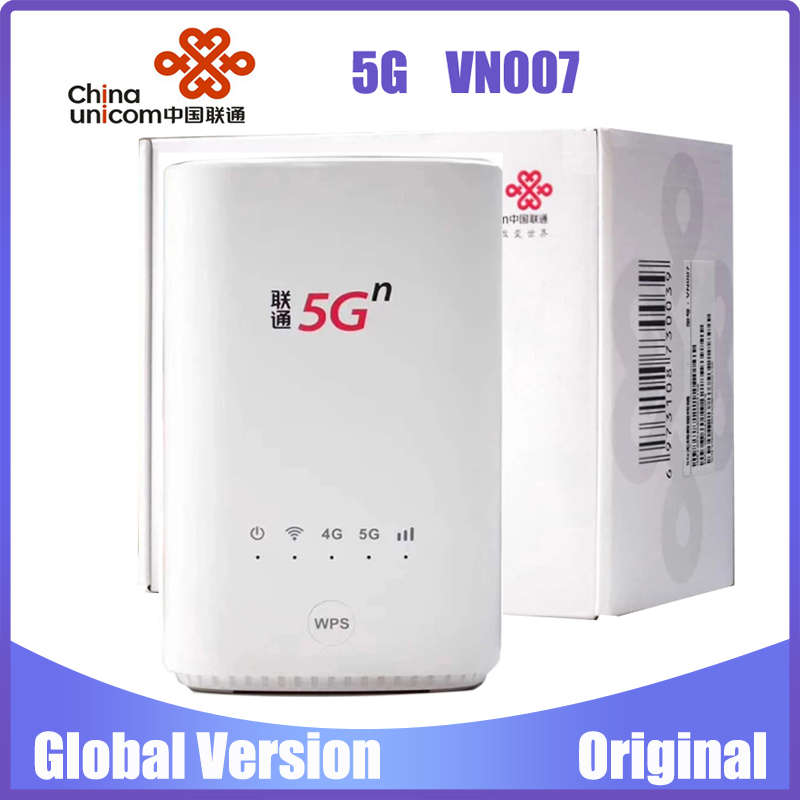Unicom 5G Cellular Router Multifunctional 5G CPE VN007 Router Dual Sim Wireless Wifi Routers