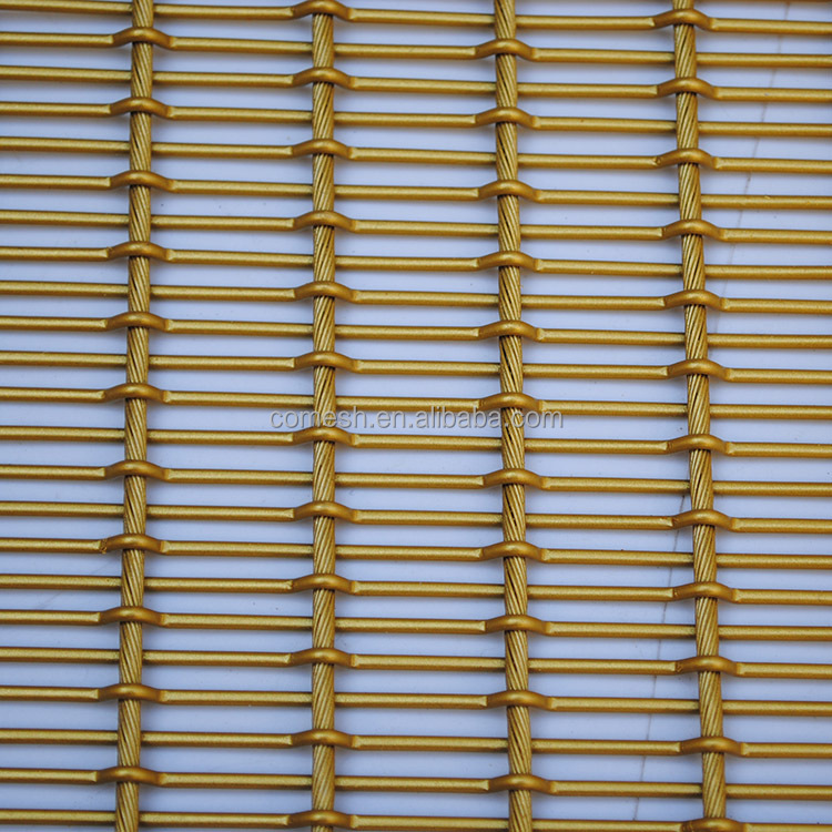 Stainless Steel 304 Decorative Wire Mesh For Curtain Wall