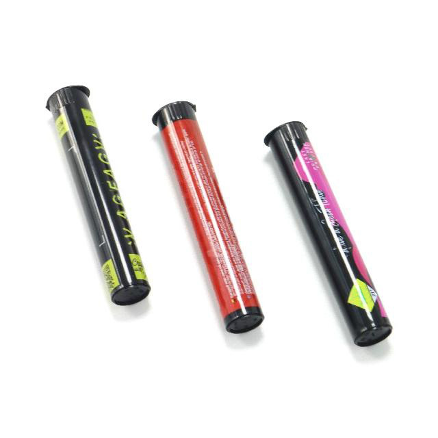 98mm 116mm Tube Custom Printed Pop Top Squeeze Cigarette Hermetic Tube