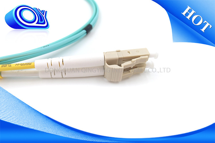 OM3 fiber LC connector Patch Cord high RL Optical Fiber Jumper For Testing Instruments