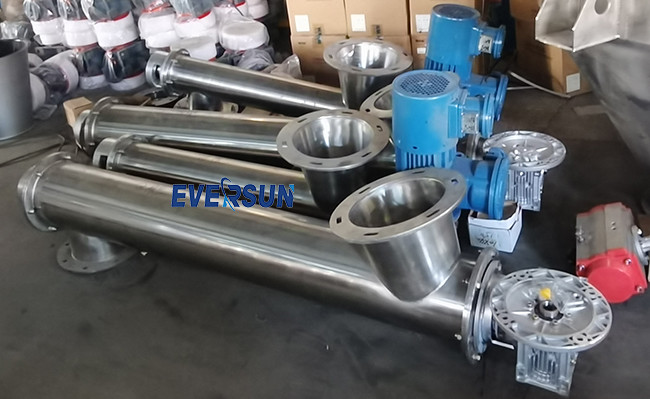 Customized Speed Tubular Screw Conveyor Flour Powder Screw Conveyor