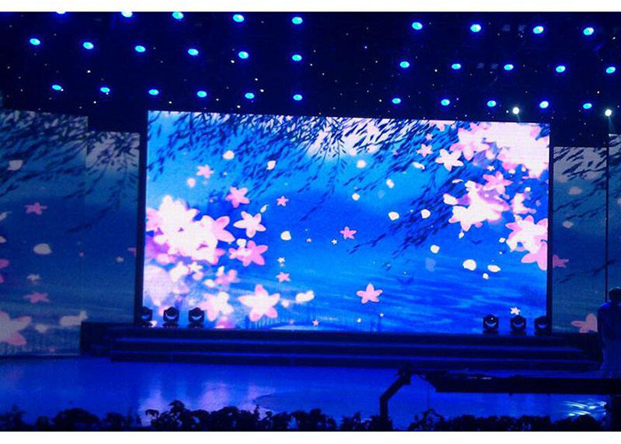 Removable RGB SMD 6mm Rental LED Display For Stages