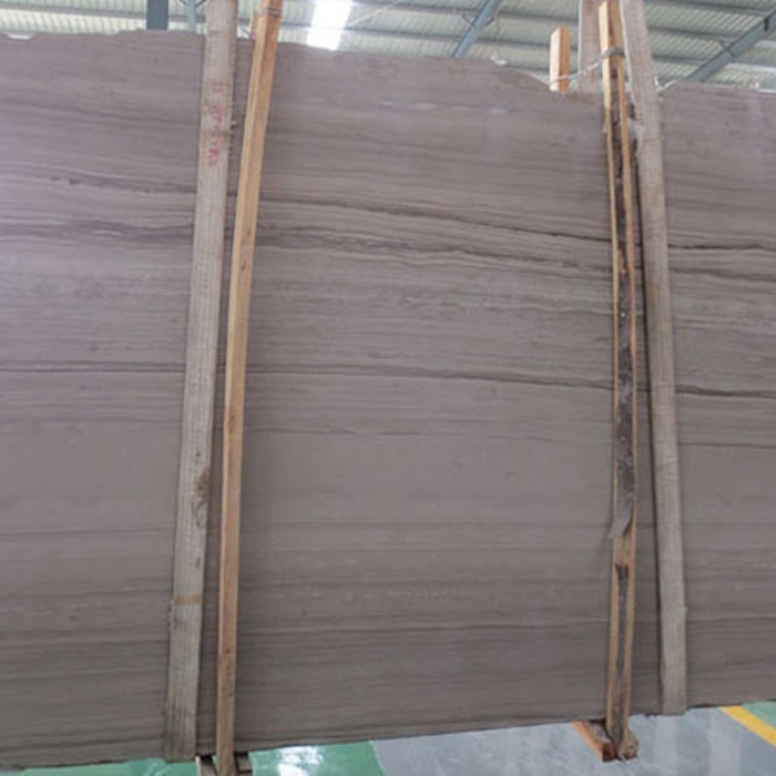 China good quality practical grey wood grain marble