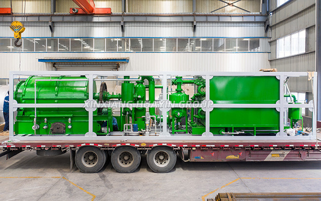 Mini Waste Plastic Pyrolysis Plant Plastic To Fuel Production Line