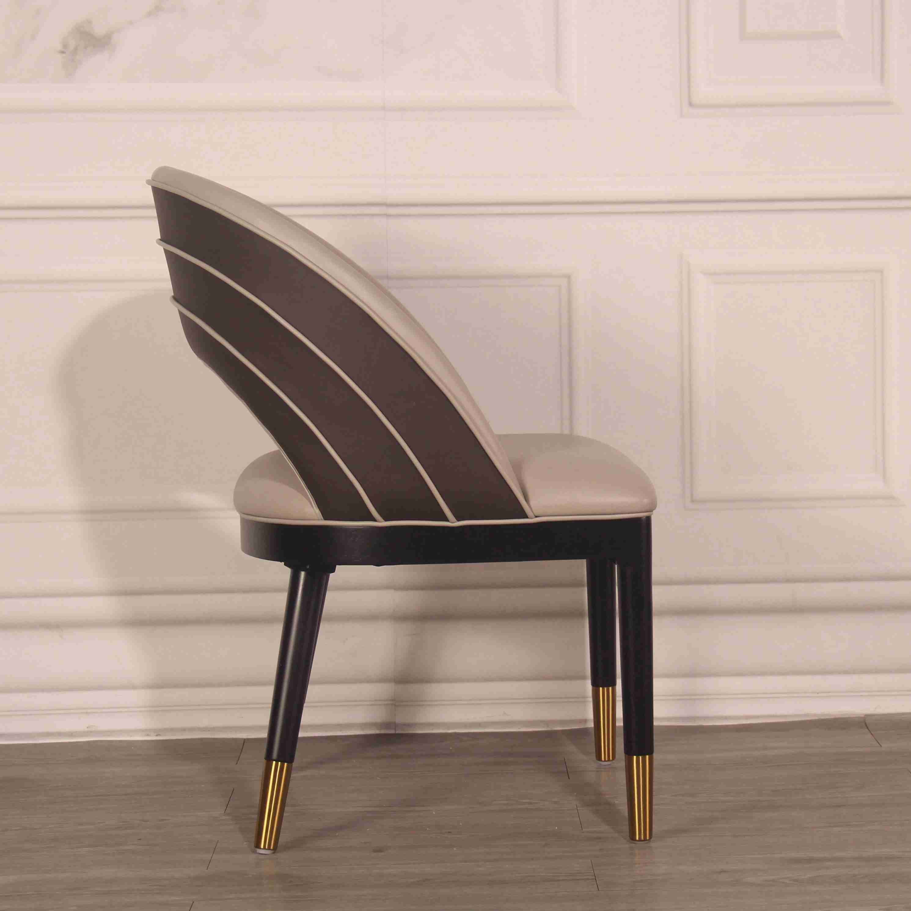 Italian Fashion Dining Chair Simple Modern Hotel Backrest Negotiating Commercial Banquet Chairs