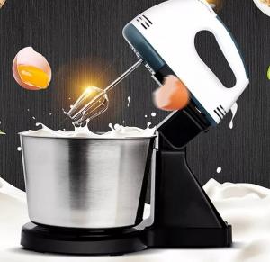 Buy cheap Kitchen Dough Kneading Stand Food Mixer Egg Beater Hand Mixer With Mixing Bowl product