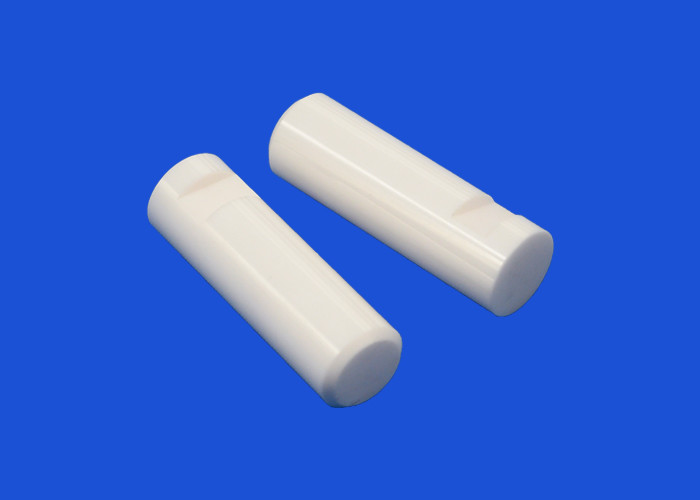 Custom Dimension White High Purity Zirconia Ceramic Rod Acid And Alkali Resistance