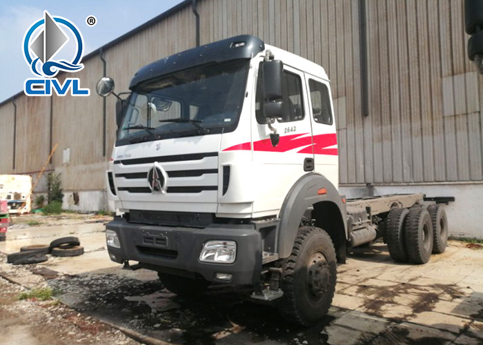 BEIBEN Cargo Truck Chassis 2638 2642 Weichai Engine Euro II 380hp /420hp Load Capacity 20T 25T 30T Color Optional