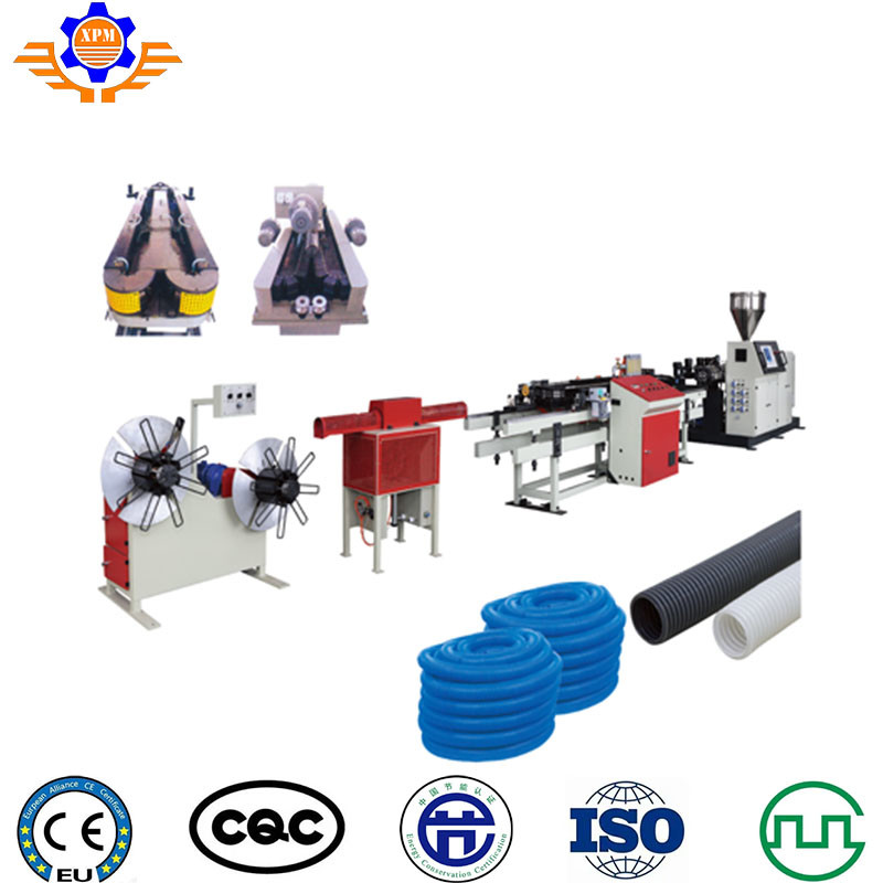 PP Plastic PE Corrugated Pipe Production Line Machine Equipment Single Wall
