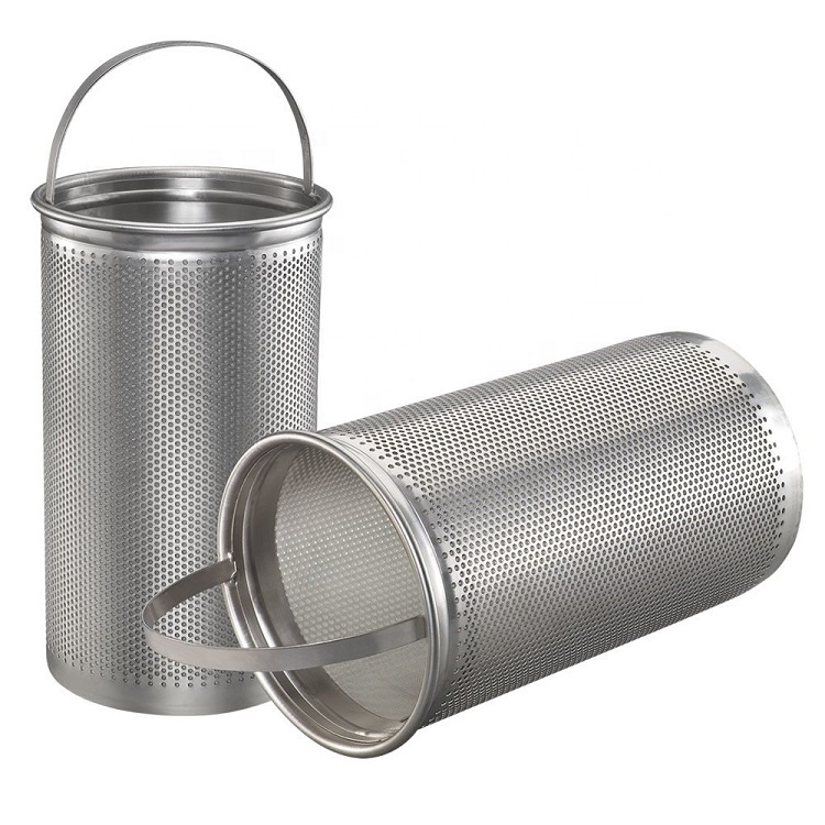 Personalized Customize Stainless Steel 304 316 Metal Wire Mesh Filter Basket