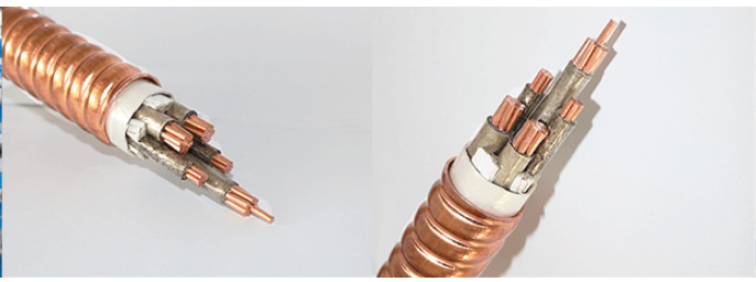 YTTW BTTZ 300 Sq Xlpe Cable , Solid Copper Fire Proof Cable 3×185+2×95