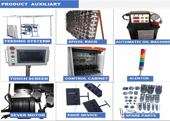 Plc Touch Screen Control 13.9kw Hexagonal Mesh Machine