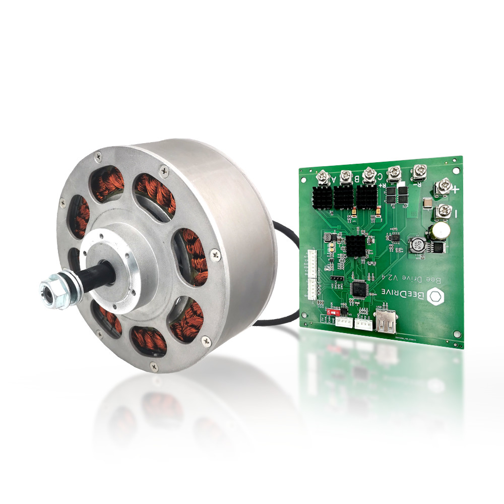 6.5 Inch High Torque BLDC Servo Motor With Build In Encoder