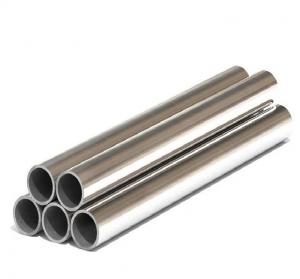 Buy cheap Decorative 201 Stainless Steel Pipe Tube 0.6mm Round Brush Finish For Furniture product