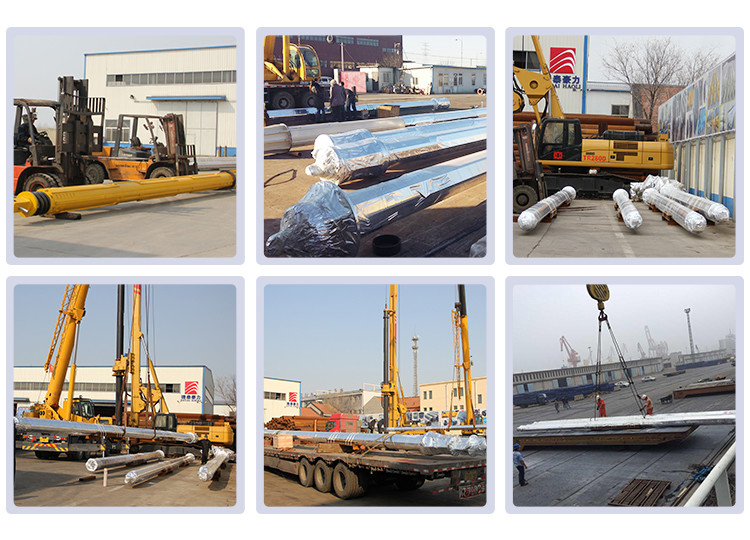 Soilmec Rt3 Friction Piling Rig Kelly Bar 3 Sections 30m Drilling Depth