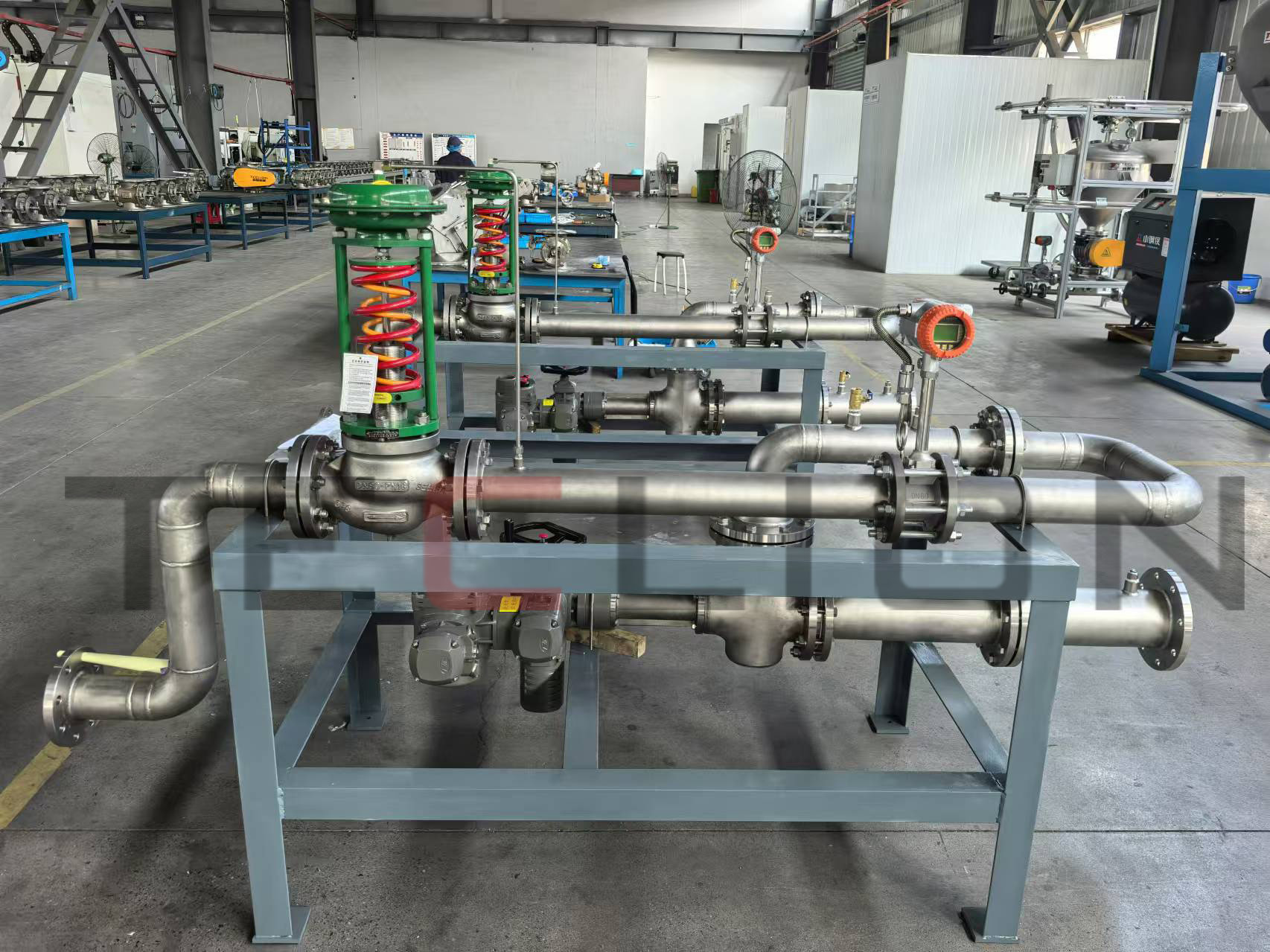 Pneumatic Powder Conveying System Flow Control Group 700Kpa