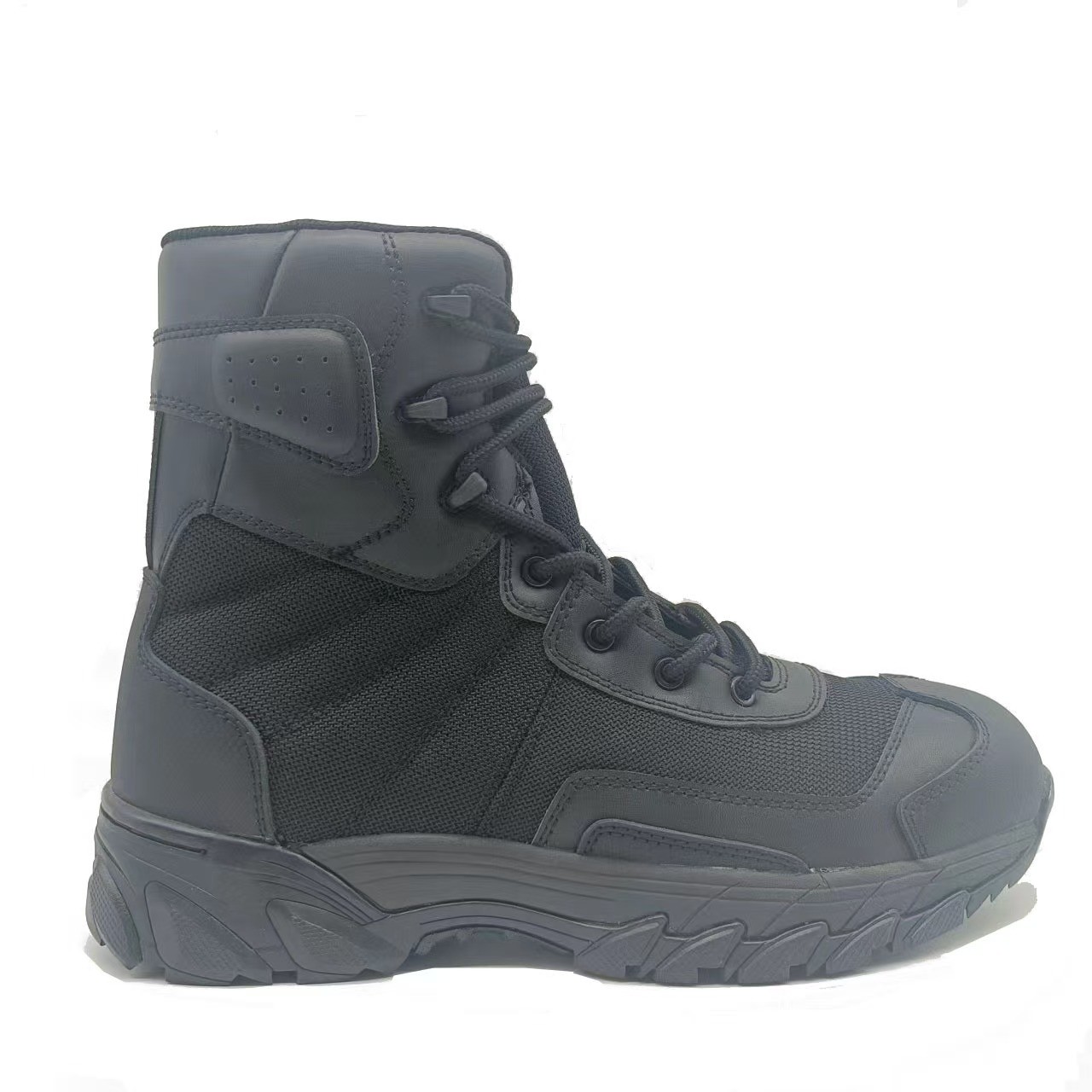 High Top Outdoor Lightweight Breathable Side Zip Desert Tactical Shoes