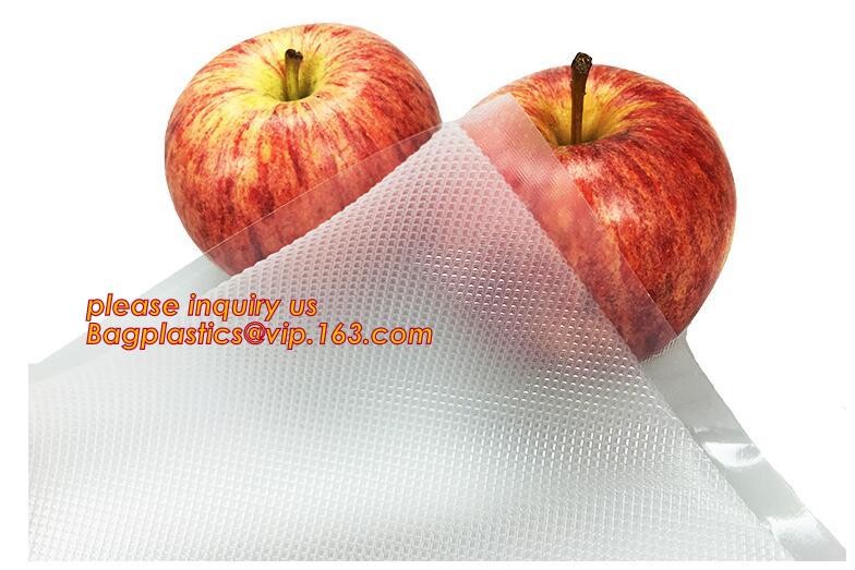 nylon pe vacuum pouch sealed vacuum bag 3 side sealed vacuum bag vacuum pouch Zipper with valve vacuum bags Three side s