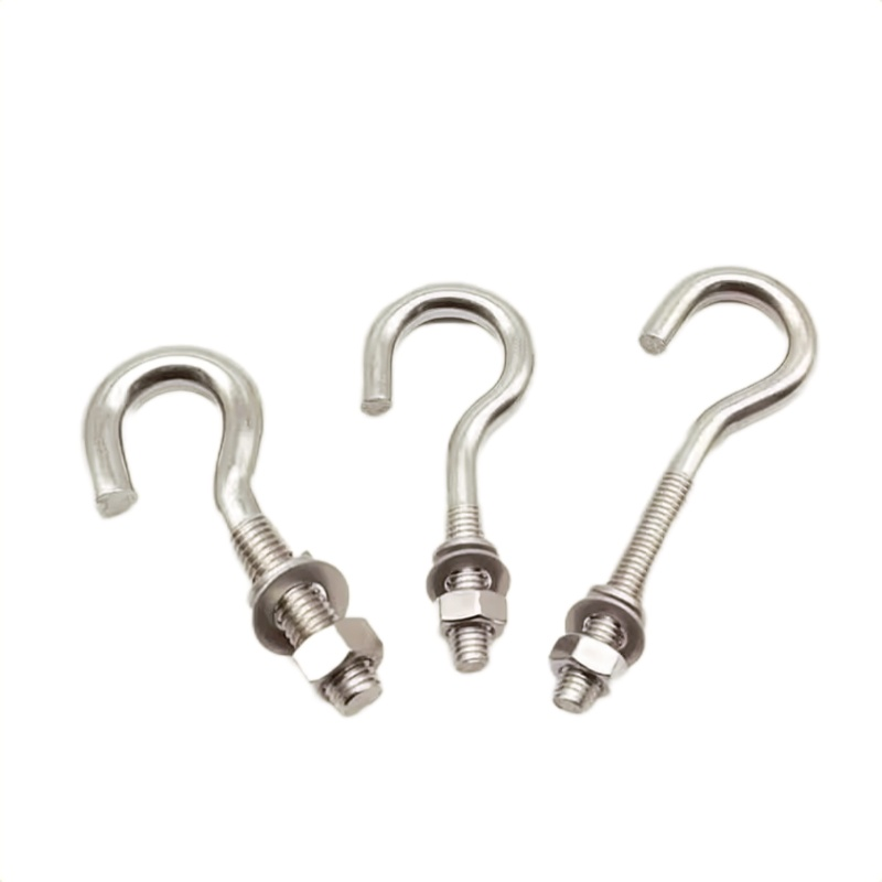 Salt Spray Test Binding Head Metal Screw Eye Hook Self Tapping Wood Screws for Customized Hanging