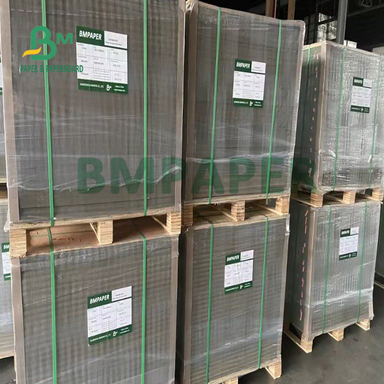 250gsm Laminated Grey Board Sheets High Stiffness 846mm x 1055mm