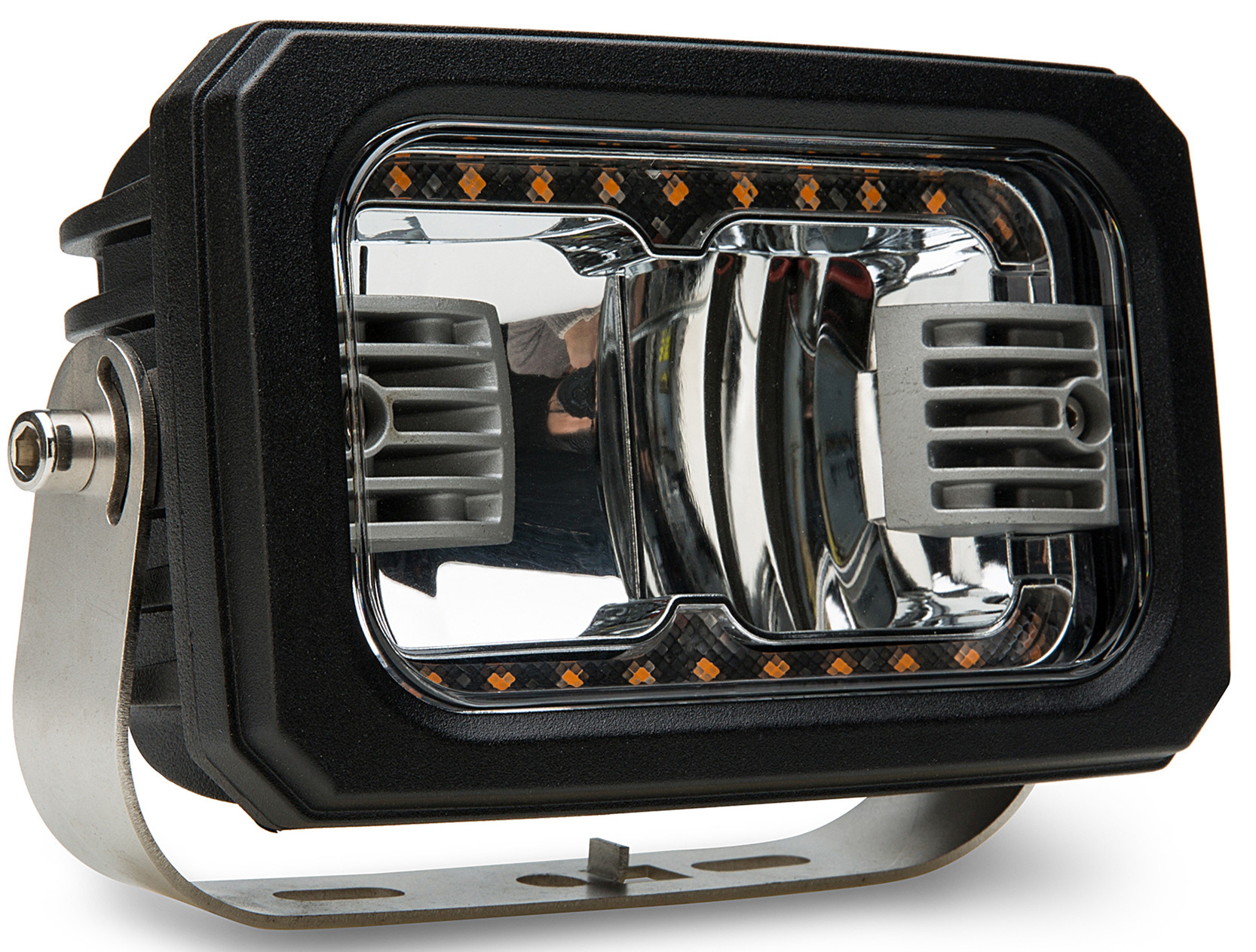 7inch Rectangle led Driving lamp with Yellow Angle Eye 40W HCW-L40292A 7D