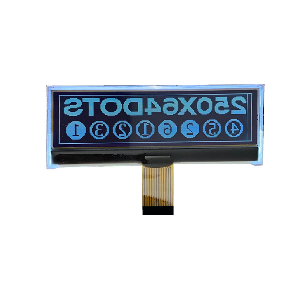 3.5 Inch DFSTN Lcd Display Module 256x64 Dots Driving ICST75256,1/64D,1/9B